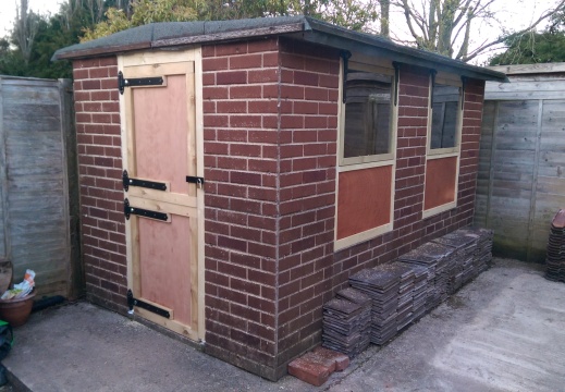 Shed Windows and Door (28-03-16)